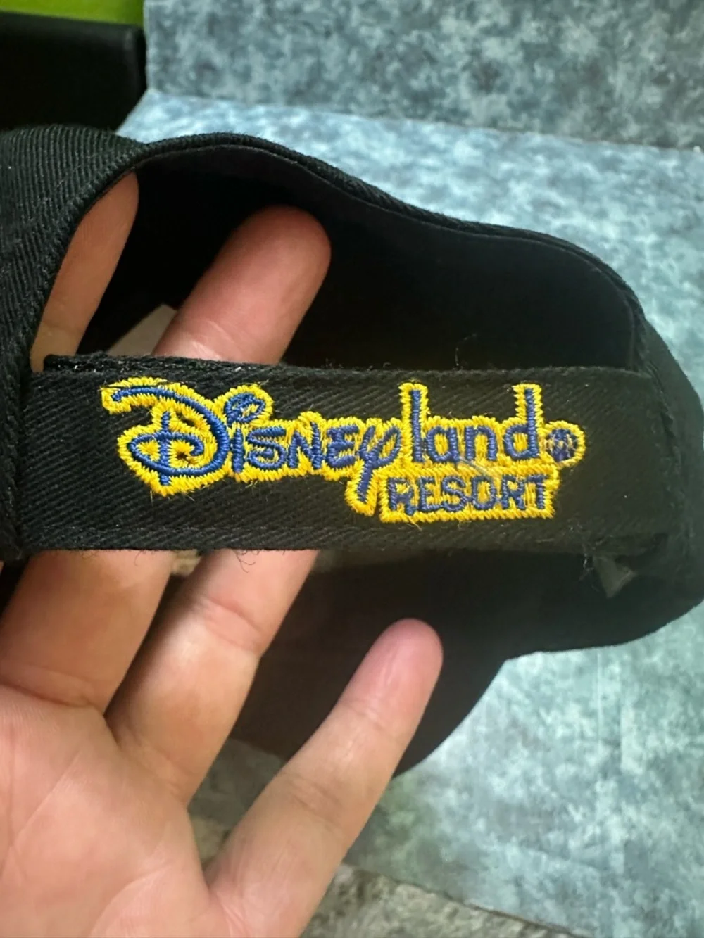 Disney Kids Mickey Mouse Black Cotton Hat with Embroidered Logo